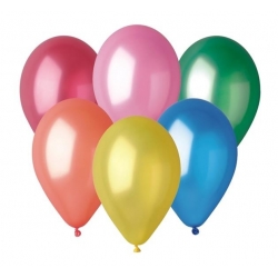 Balony metaliczne kolorowe 26 cm